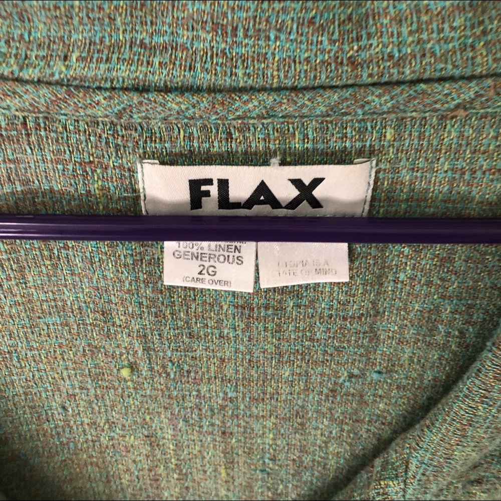 FLAX shirt jacket EUC lightweight